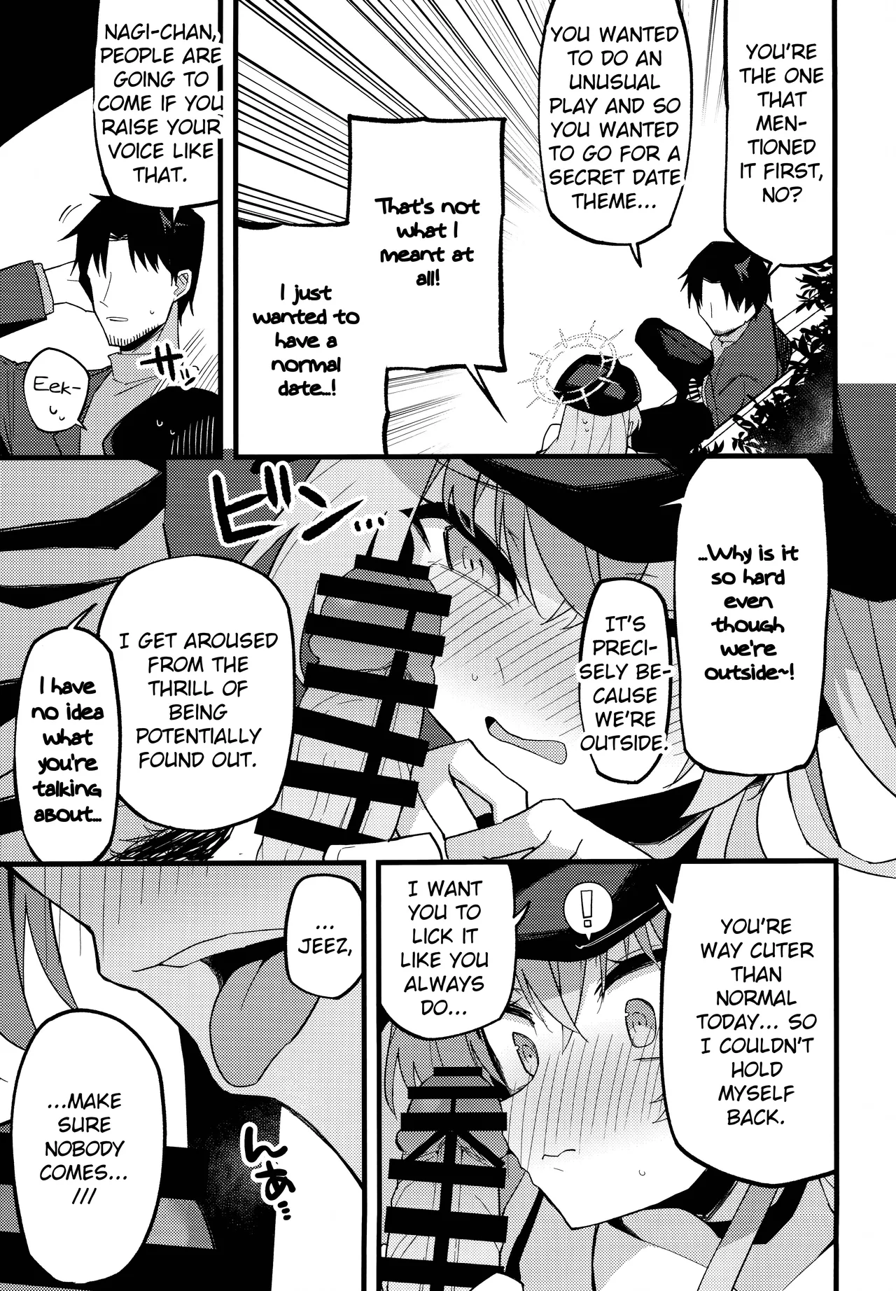 Hentai Manga Comic-This is not the secret date... that I was talking about!-Read-8
